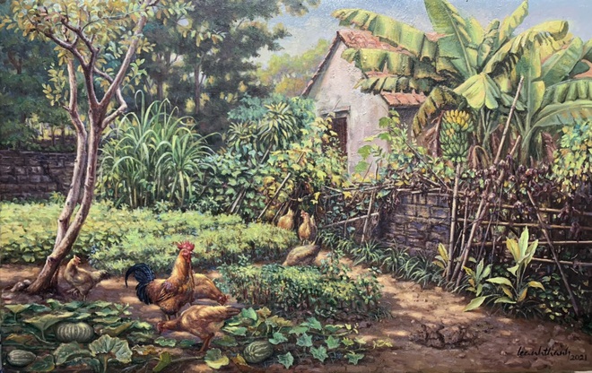 Một góc vườn (Ảnh: Lê Anh Thanh)