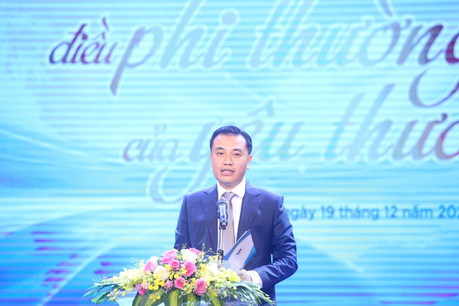Anh Nguyễn Hải Minh phát biểu tại chương trình. Ảnh: Lâm Đăng Hải